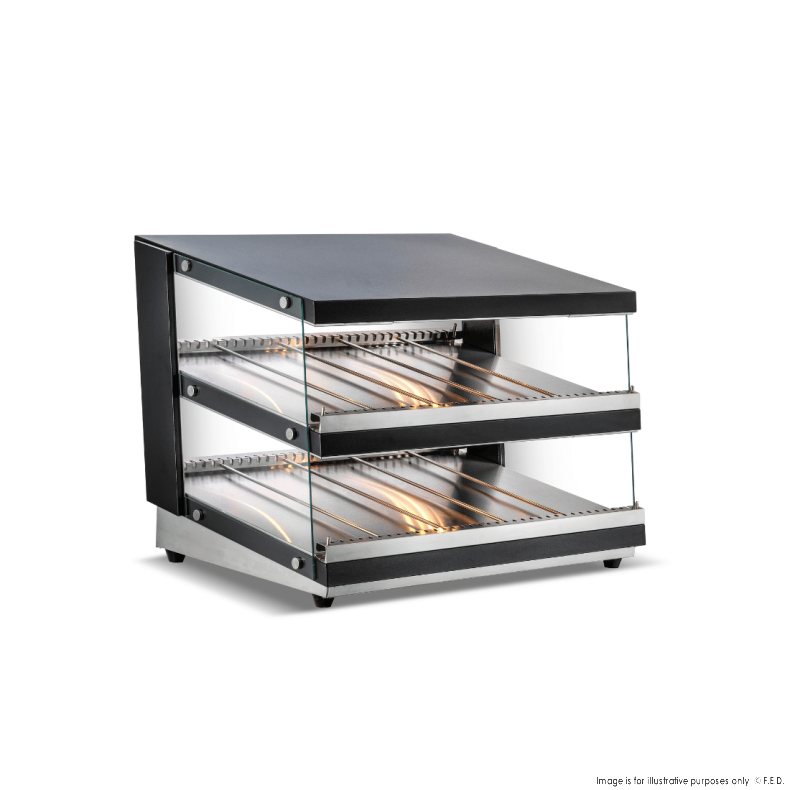 Bonvue Backfill Heated Display Cabinet - HWB2-102