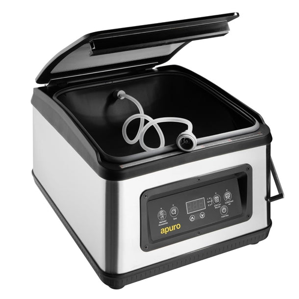 Apuro Chamber Vacuum Pack Machine 6.8Ltr - 380W. Capacity: 6.8Ltr. Max bag width: 305mm