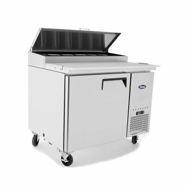 ATOSA MPF8201 Single Door Pizza Prep Table Fridge 396L 1117mm