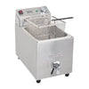 Apuro FC374-A Single Tank Single Basket 8L Countertop Fryer with Timer