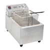 Apuro FS498-A Single Tank Single Basket 5L Countertop Fryer with Timer 2.2kW