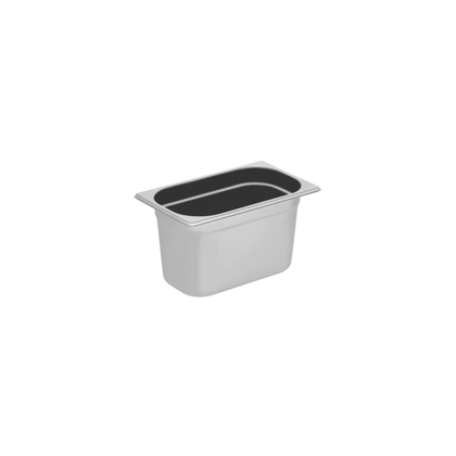 CHEF INOX Anti-Jam Steam Pan 1/4 Size 265x162x150mm / 3.5Lt