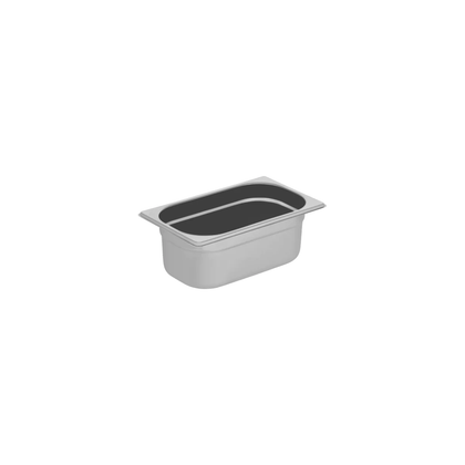 CHEF INOX Anti-Jam Steam Pan 1/4 Size 265x162x100mm / 2.5Lt