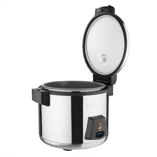 Apuro Premium Commercial Rice Cooker 6Ltr - Energy saving. Rice Capacity: 13Ltr Cooked / 6Ltr Dry