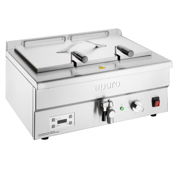 Apuro Doughnut Fryer - 3kW. Capacity: 14.5Ltr