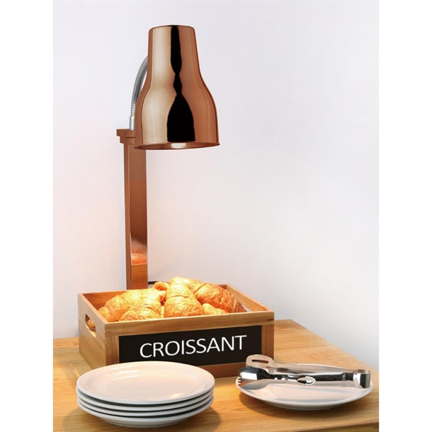 Apuro Heat Lamp Carving Station Copper 250W - 250W. Height: 660mm