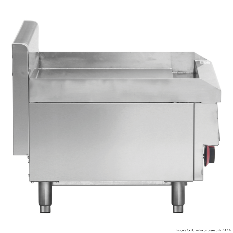 GASMAX Benchtop 2 Bunner Griddle 600mm - JUS-TRG60ELPG