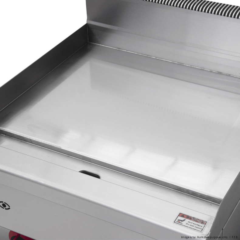 GASMAX Benchtop 2 Bunner Griddle 600mm - JUS-TRG60ELPG