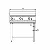 B+S K+ Grill Plate 900mm KGRP-9