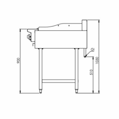 B+S K+ Grill Plate 600mm KGRP-6