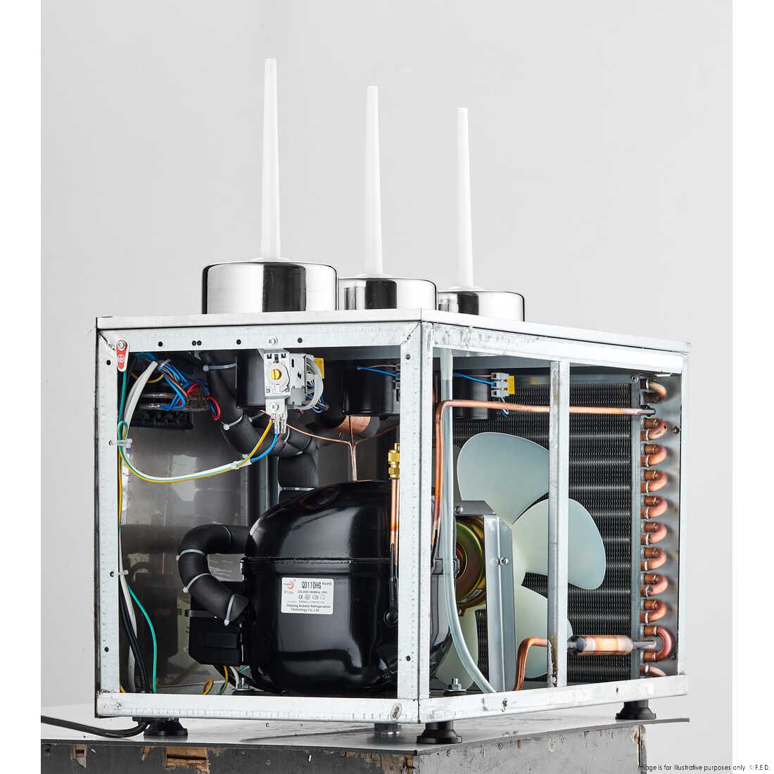 Benchstar Triple Bowl Juice Dispenser - KF12L-3