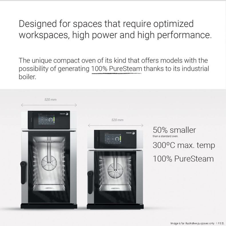 Fagor iKore Kompact Advance Compact Combi Ovens - K-AW-061ESWR