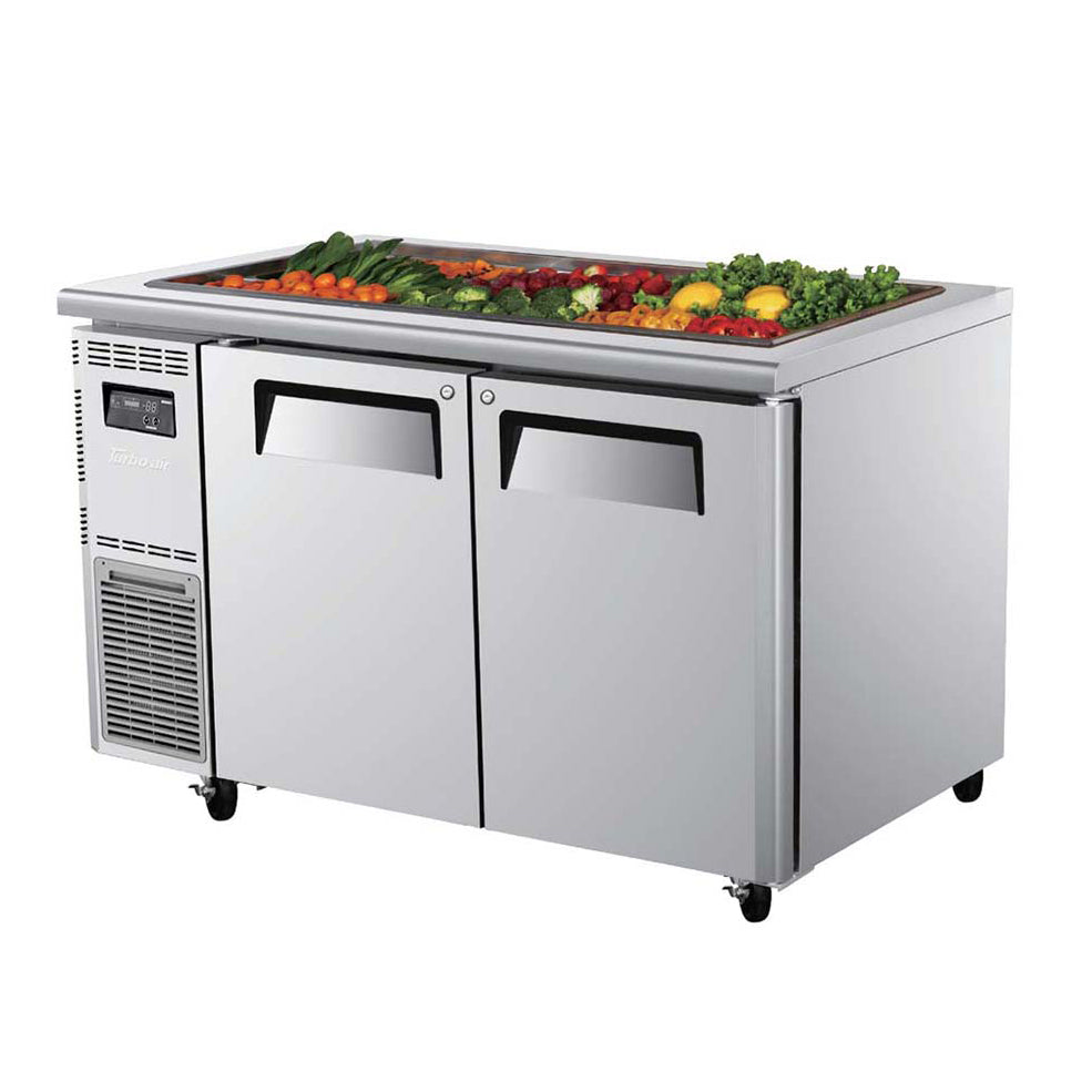 Turbo Air KSR12-2-N(HC) 1200mm Two Door Salad Prep Fridge 309L