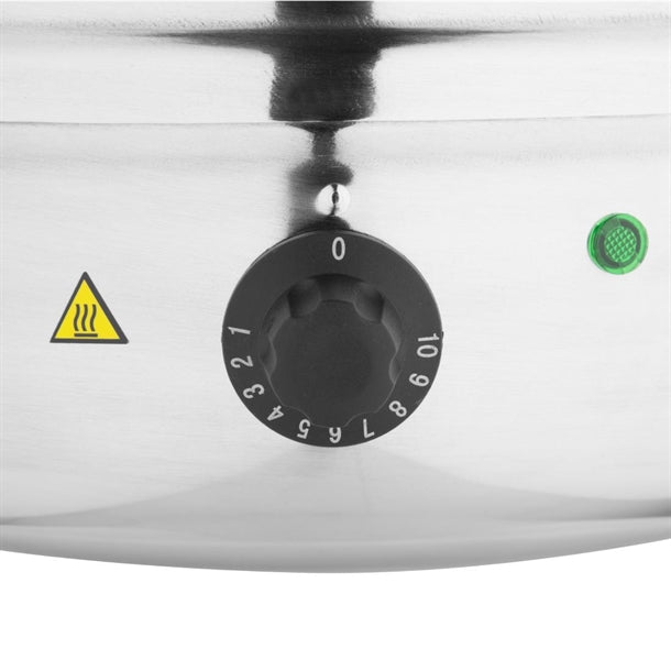 Apuro Stainless Steel Soup Kettle - Capacity: 10Ltr