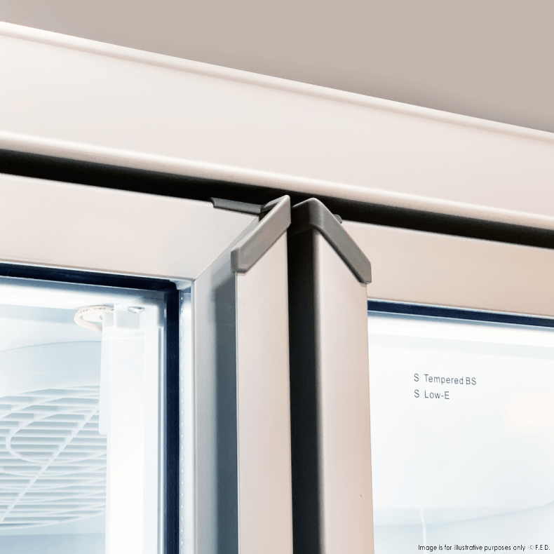 Thermaster Four Door Supermarket Fridge LG-2200GBM - Catering Sale