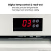 Thermaster LG-730P Two Glass Door Colourbond Upright Drink Fridge