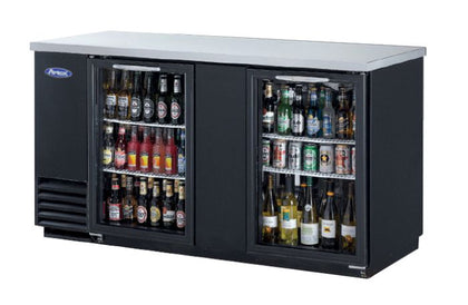 Atosa Back Bar Cooler with Glass Door MBB69GR