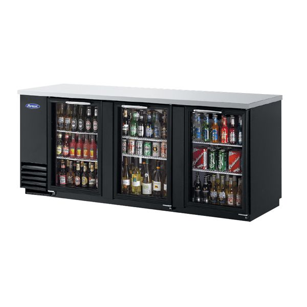 MBB90 Refrigerated Back Bar Cooler with Glass Door