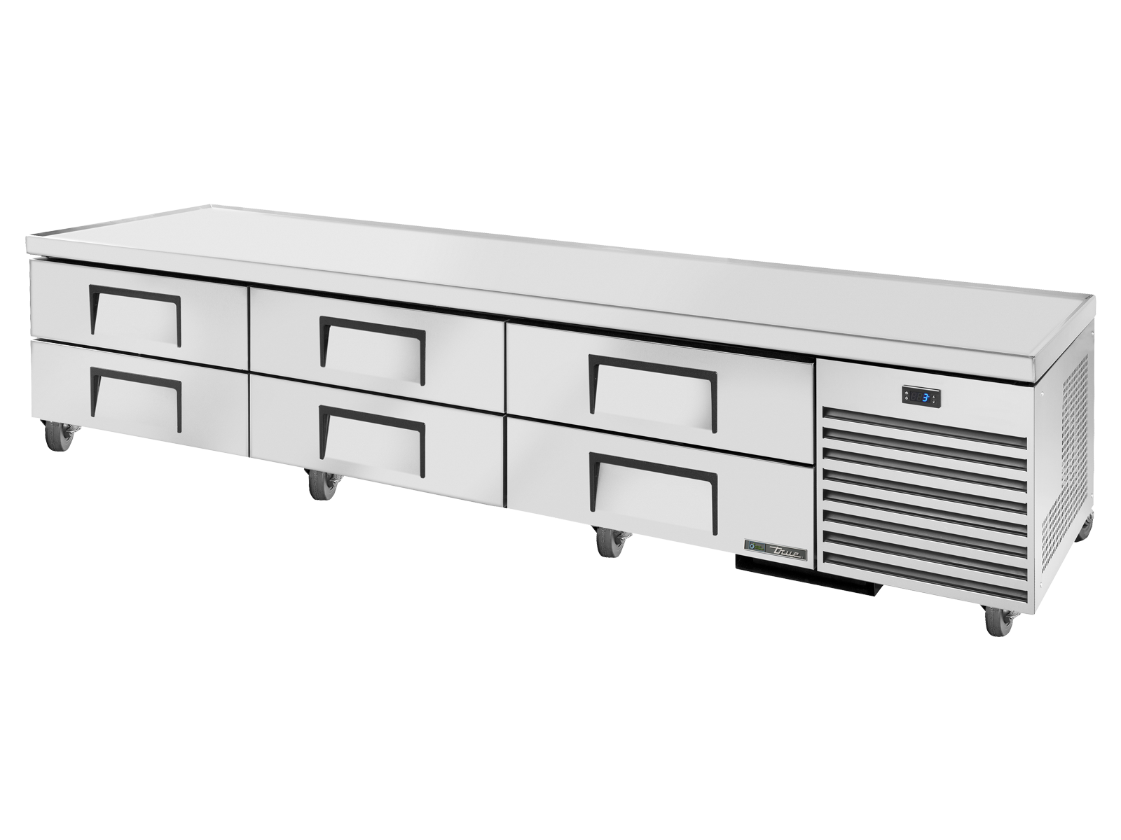 True - Under-Equipment Refrigerator, 6 Drawers