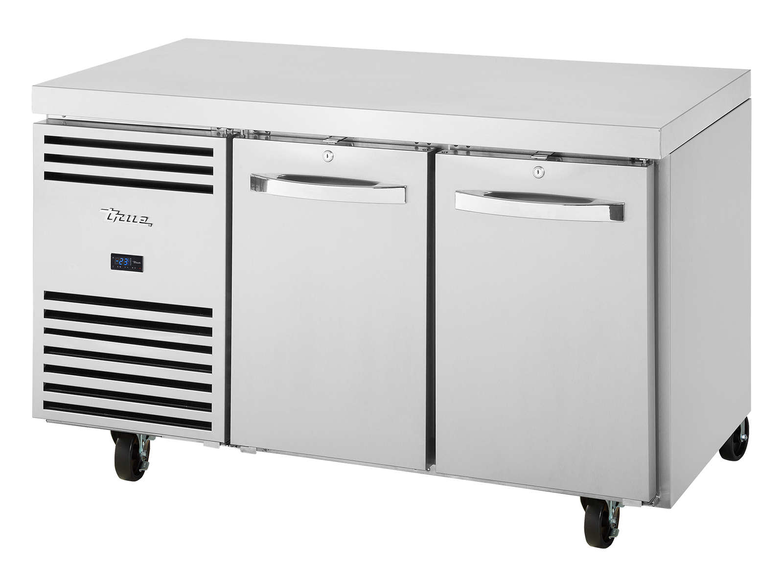 True - 1/1 GN Counter Freezer, 2 Section