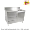 Modular Systems SC-6-1200R-H Cabinet with Right Sink