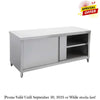 Modular Systems Quality Grade 304 S/S Pass though cabinet ( double sided) - STHT-1800-H