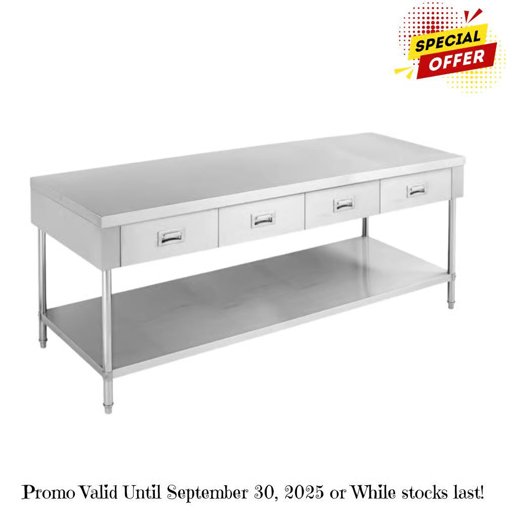 Modular systems SWBD-6-1800 Work bench with 4 Drawers and Undershelf