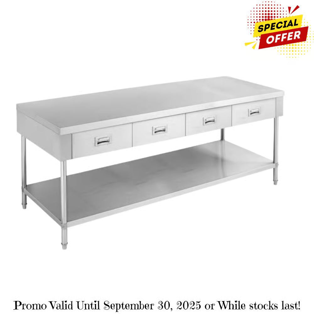Modular systems SWBD-7-1800 Work bench with 4 Drawers and Undershelf