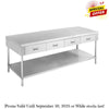 Modular systems SWBD-7-1800 Work bench with 4 Drawers and Undershelf