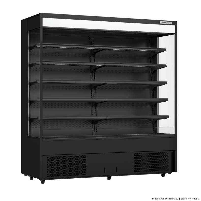 Thermaster Supermarket Open Beverage Display - OC-1830B - Catering Sale