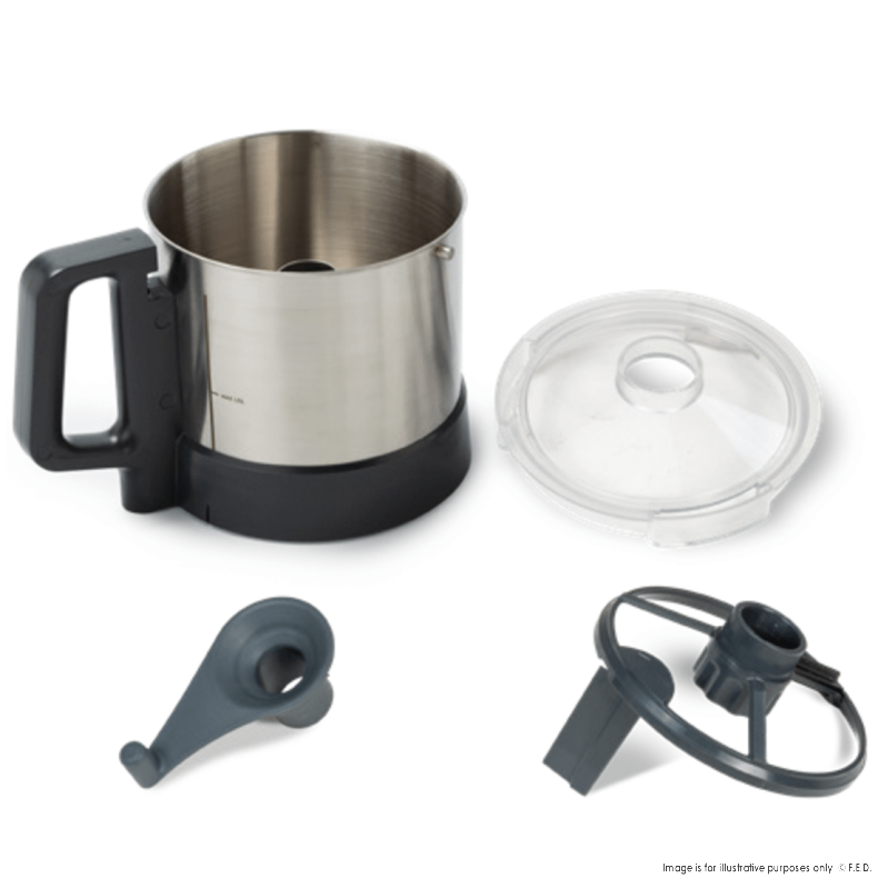 DITO SAMA PREP4YOU Cutter Mixer Food Processor 5 Speeds 3.6L Stainless Steel Bowl P4U-PV3S