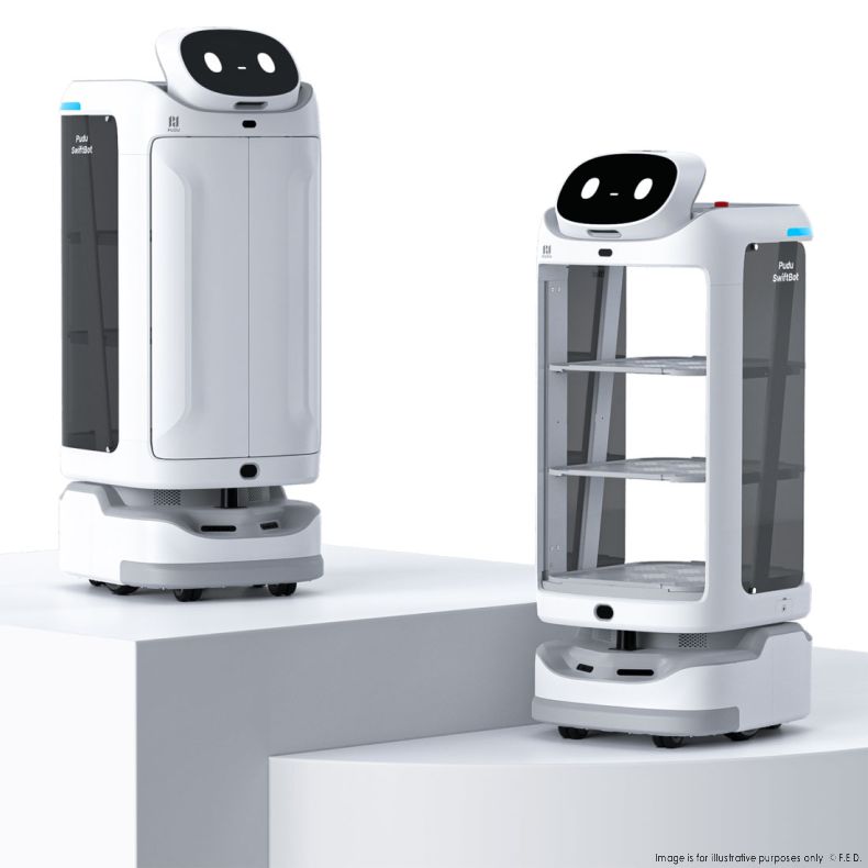 FED SWFBOT Pudu Versatile SwiftBot Delivery Robot