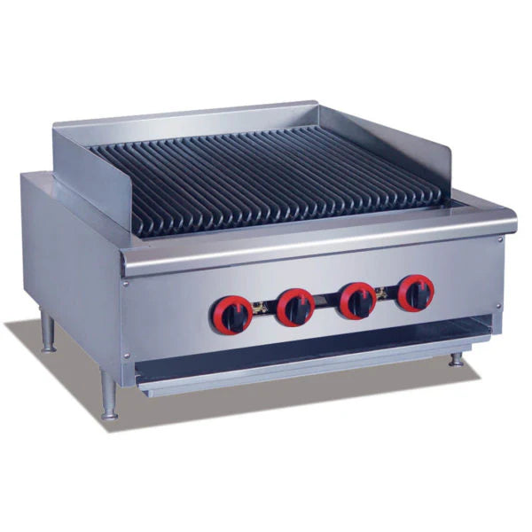 GasMax QR-24ELPG Gas 4 Burner Char Grill Top