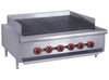GasMax QR-36E Natural Gas 6 Burner Char Grill Top