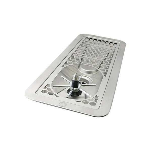 3Monkeez R-PR-SJD600 Rinser With Honeycomb Drain Tray - 600mmL