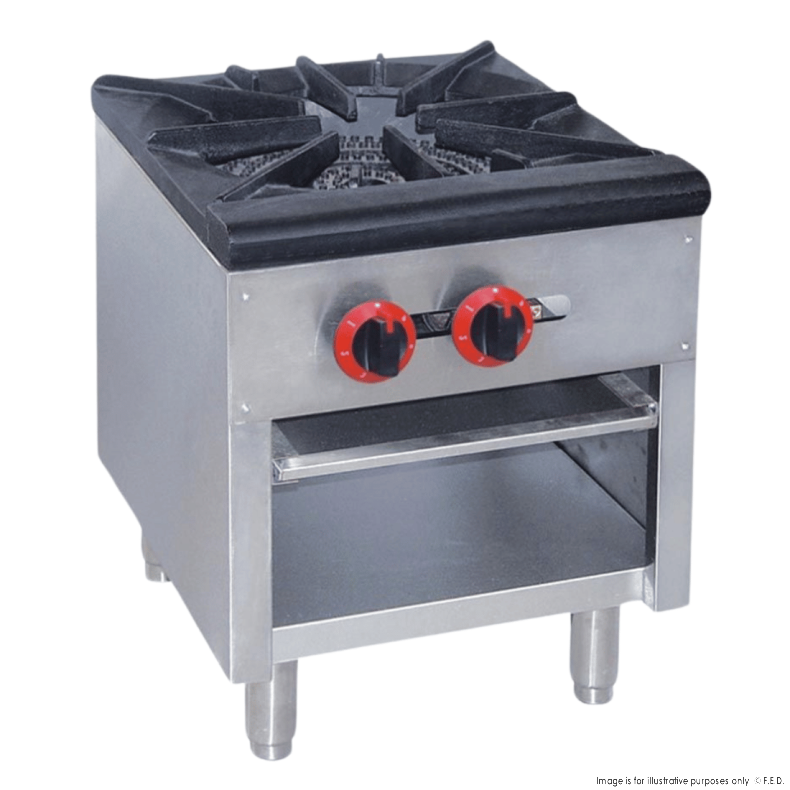 GASMAX Gas Dual Ring Single Burner Single Hob  RB-1E - Catering Sale