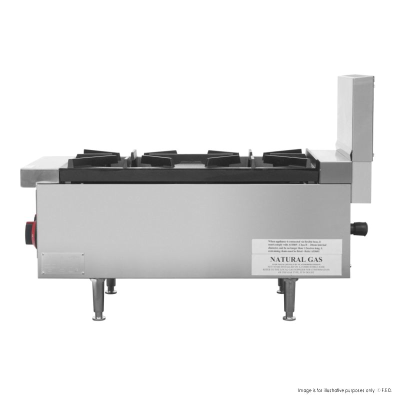 Gasmax Gas 2 Burner Cook Top  RB-2ELPG - Catering Sale