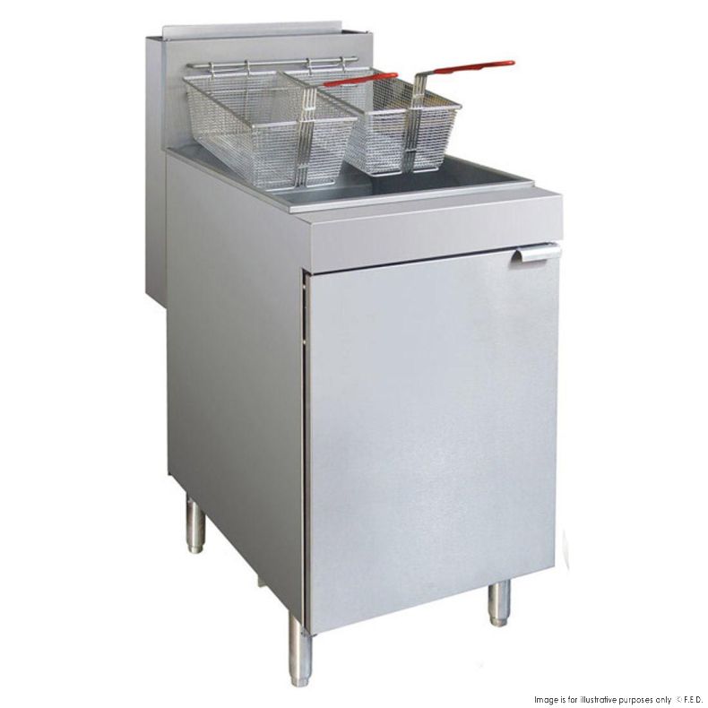 GasMax RC300E NAG Superfast Tube Fryer 395mm
