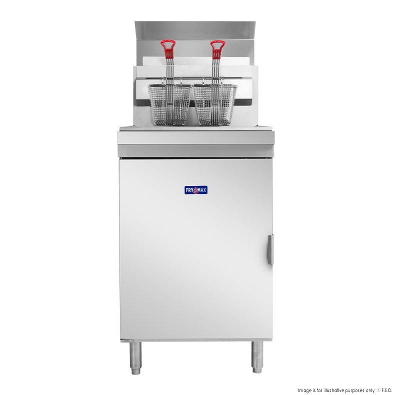 GasMax Superfast LPG Gas Tube Twin Vat Fryer - RC400TELPG