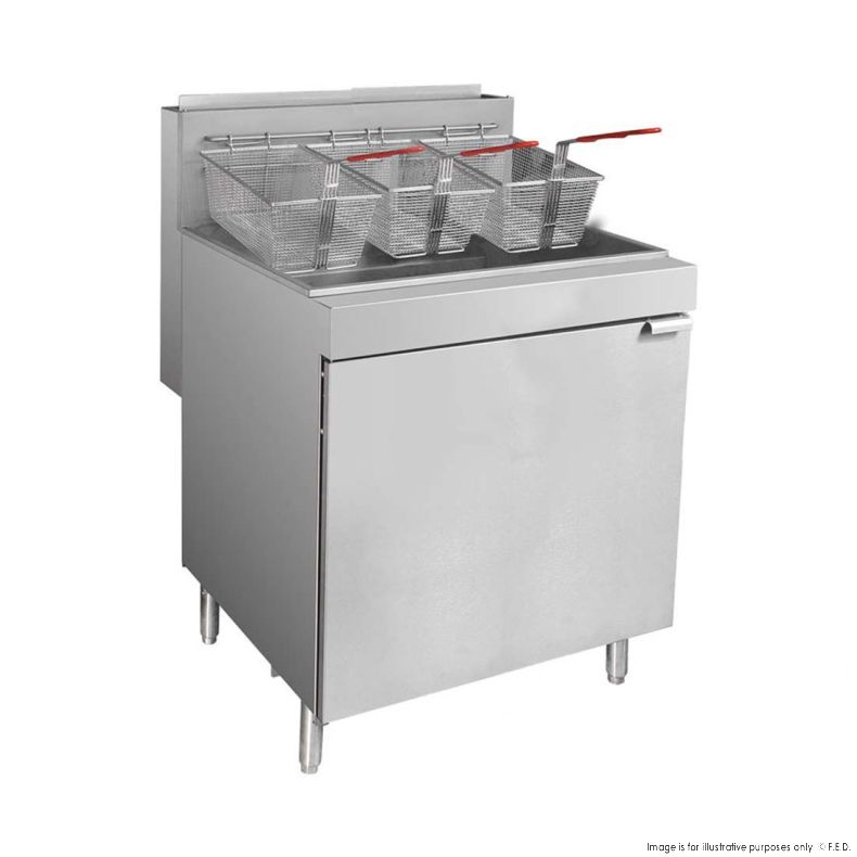 GasMax RC500E- Superfast Natural Gas Tube Fryer 533mm
