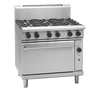 Waldorf / RNL8619GEC_NAT / 900mm Gas Range Electric Convection Low Back Version - Cooktop range with 900mm griddle (60MJ, Natural Gas) / 265kg / W900 x D805 x H972/ 1Y Warranty