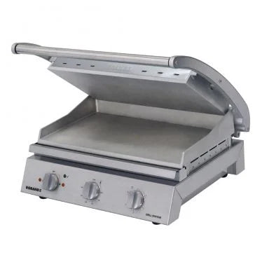 Roband GSA810S Grill Station 8 Slice Smooth Plates
