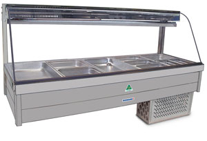 Roband CRX24RD Curved Glass Refrigerated Foodbar (Copy)