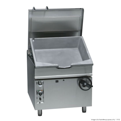 FED SBG9-10I Fagor 900 series NG 80 litre crank tilting bratt pan