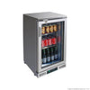 FED SC148SG single door Stainless Steel Bar Fridge 130L