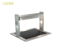 Cossiga LSCM2 Linear Series Ceramic Hotplate (2x1/1 GN Plates) -  Gantry Only with No Glass