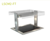 Cossiga LSCM2-FT Linear Series Ceramic Hotplate (2x1/1 GN Plates) - Flat Top Sneeze Guard Glass