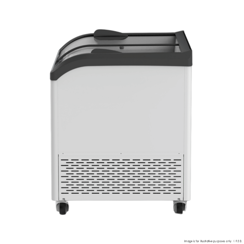 Thermaster Heavy Duty Supermarket Glass Sliding Lid Freezers 306L - SD-306K - Catering Sale