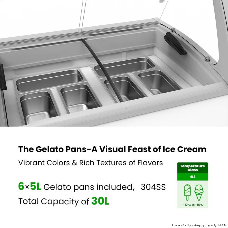 Thermaster 300L Gelato Display - SD-325P