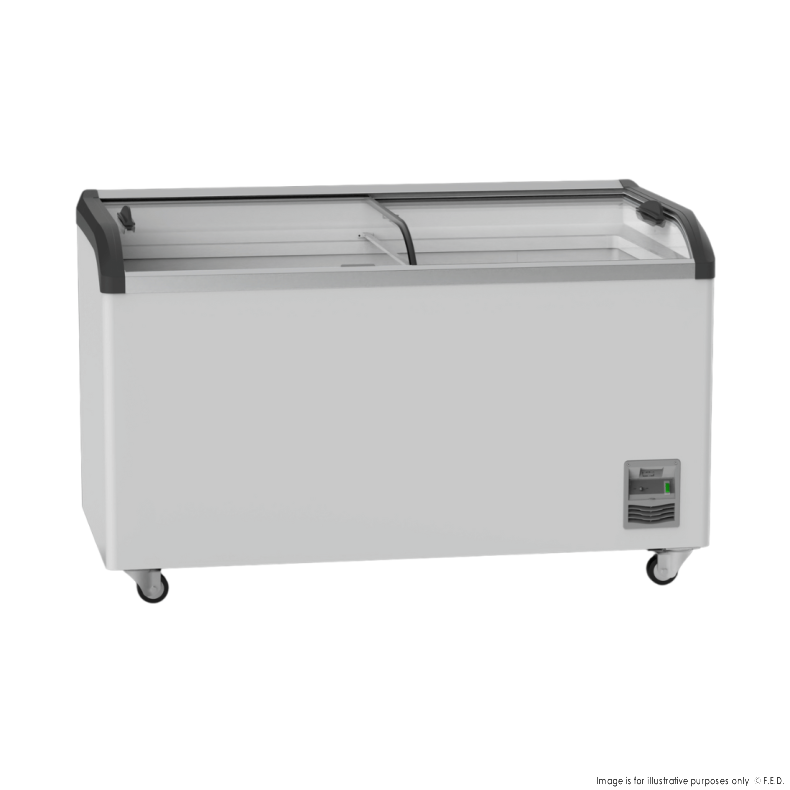 Thermaster Heavy Duty Supermarket Glass Sliding Lid Freezers 506L - SD-506K - Catering Sale